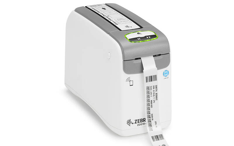 La Impresora De Brazaletes Zebra Zd510 Hc Especializada En El Cuidado De La Salud Prodata 3134